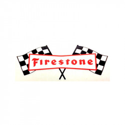 FIRESTONE  laminated  decal