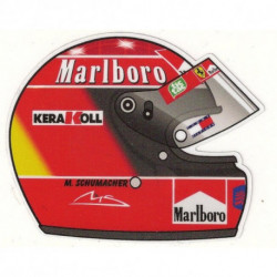 Michael SCHUMACHER right Helmet laminated decal