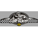 Dept  SEINE SAINT DENIS 93 CAFE RACER bretagne   Logo  Sticker vinyle laminé