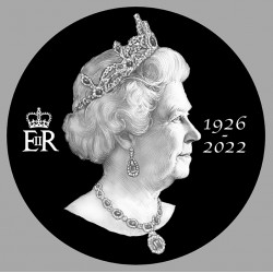 HM QUEEN E II R Laminated decal