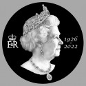 HM QUEEN E II R Laminated decal