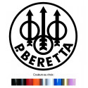 P. BERETTA  Cut Out  vinyl decal