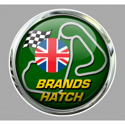 BRANDS HATCH Circuit  Laminated decal