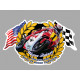 RAINEY Moto GP  WORLD CHAMPION  sticker vinyle laminé