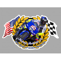 KENNY ROBERTS Jr Moto GP WORLD CHAMPION laminated decal
