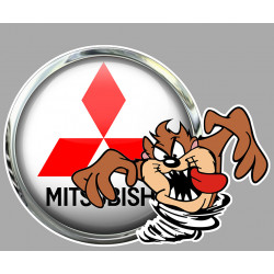 MITSUBISHI  TAZ droit Sticker vinyle laminé