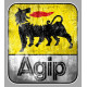 AGIP " Trash " laminated  decal