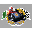 G.AGOSTINI Moto GP  WORLD CHAMPION  sticker vinyle laminé