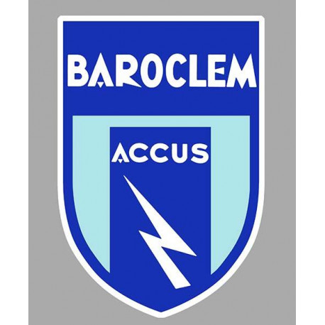 BAROCLEM laminated decal