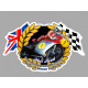 Phil READ Moto GP  WORLD CHAMPION  sticker vinyle laminé