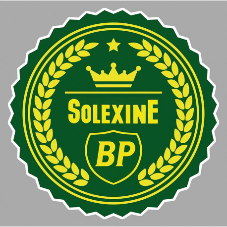 BP Solexine laminated vinyl decal