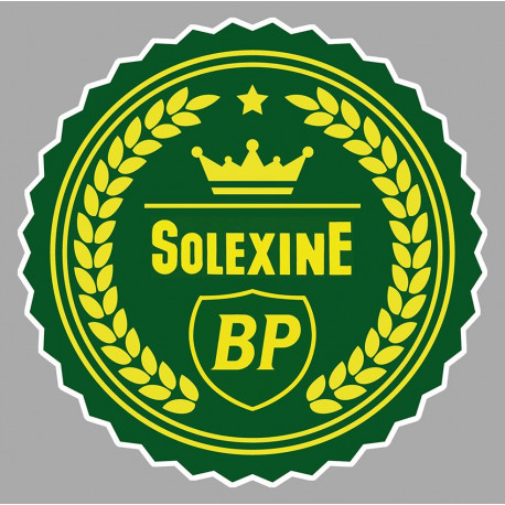 BP Solexine laminated vinyl decal