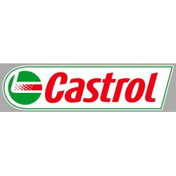 CASTROL  laminated vinyl decal