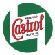 CASTROL Wakefield Pin Up right laminated vinyl decal