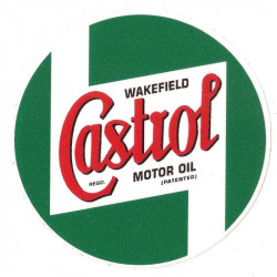 CASTROL Wakefield Pin Up droite Sticker vinyle laminé