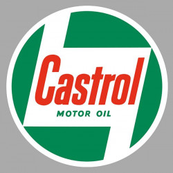 CASTROL  Sticker vinyle laminé