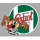 CASTROL right TAZ Laminated decal