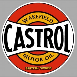CASTROL Wakefield  laminated decal,
