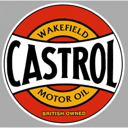 CASTROL Wakefield sticker Trompe-l'oeil vinyle laminé