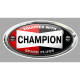 CHAMPION  Sticker trompe-l'oeil vinyle laminé