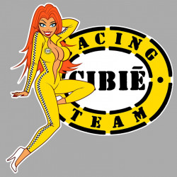 CIBIE  Pin up right Laminated decal