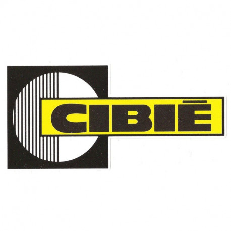 CIBIE Sticker vinyle laminé