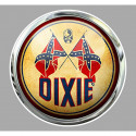 DIXIE Sticker trompe-l'oeil vinyle laminé