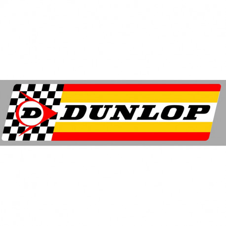 DUNLOP Sticker vinyle laminé