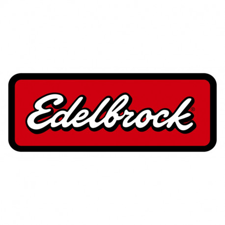 EDELBROCK Sticker vinyle laminé