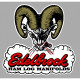 EDELBROCK Sticker vinyle laminé