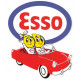 ESSO DS Sticker vinyle laminé