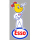 ESSO ( md ) Sticker vinyle laminé