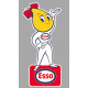 ESSO ( md ) Sticker vinyle laminé