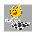 ESSO ( Mr ) flag  laminated decal