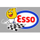 ESSO ( Mr ) Sticker vinyle laminé