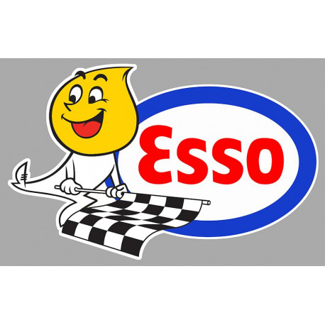 ESSO ( Mr ) Sticker vinyle laminé