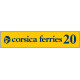 corsica ferries 2020 Laminated decal