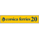 corsica ferries Millésime 2020  Sticker vinyle laminé