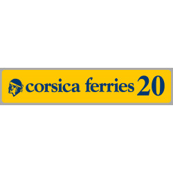 corsica ferries Millésime 2020  Sticker vinyle laminé