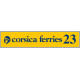 corsica ferries 2023 Laminated decal