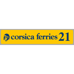 corsica ferries Millésime 2021  Sticker vinyle laminé