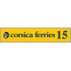 corsica ferries 2015 Laminated decal