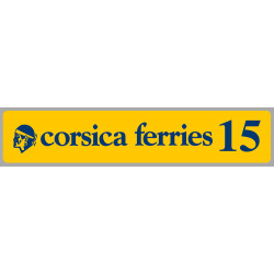 corsica ferries Millésime 2015  Sticker vinyle laminé