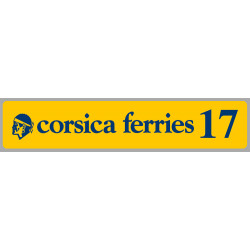 corsica ferries 2017 Laminated decal