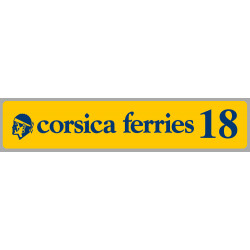 corsica ferries 2018 Laminated decal