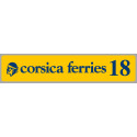 corsica ferries 2018 Laminated decal