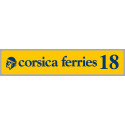 corsica ferries Millésime 2018  Sticker vinyle laminé