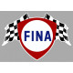 FINA Flags  Laminated laminated decal