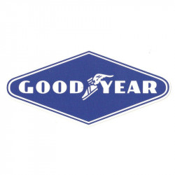 GOOD YEAR  Laminated decal