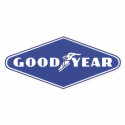 GOOD YEAR  Sticker vinyle laminé